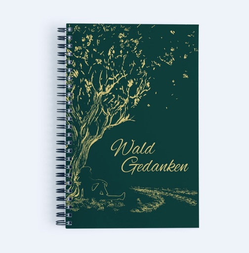 A5 Notebook „Wald Gedanken“